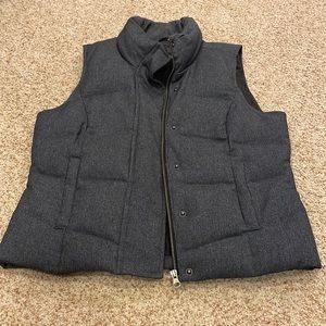 Denim Puffer Vest